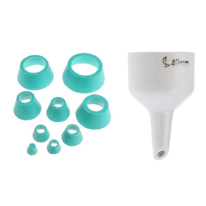 Promo 9x Rubber Stopper Filtration Buchner Funnel Flask Tapered&Buchner