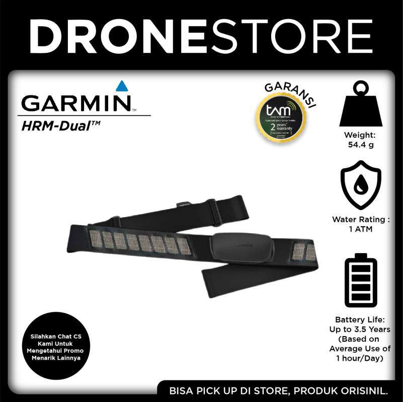 Jual Heart Rate Monitor Garmin Hrm Dual Original Di Seller Dronestore