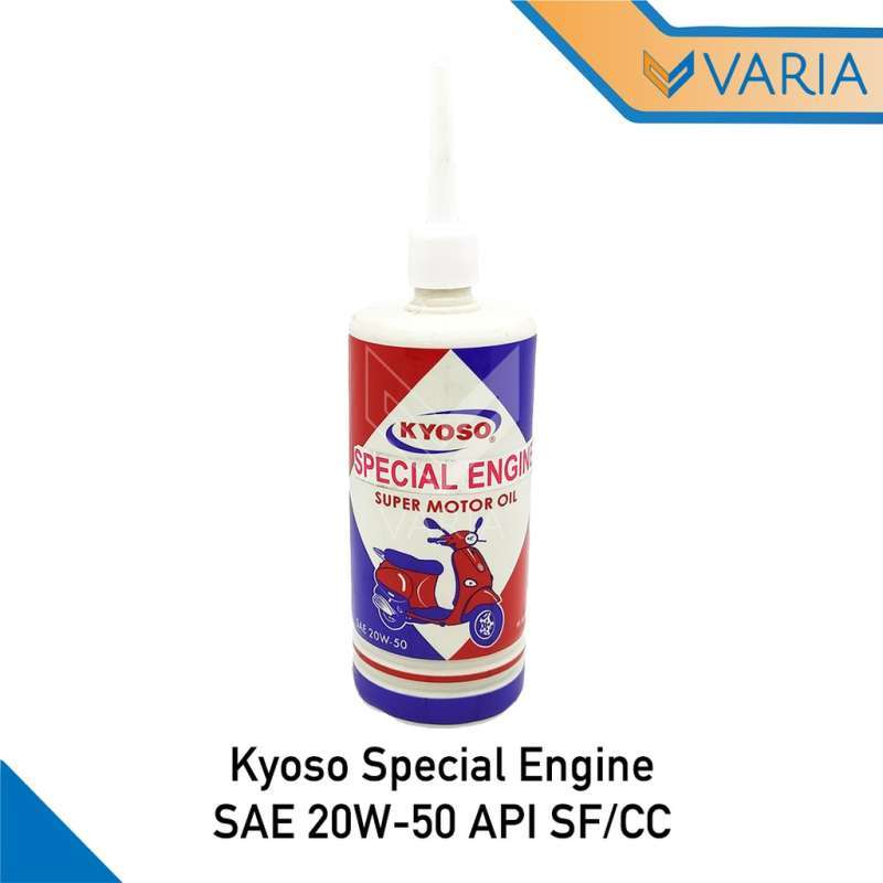 Jual Oli Mesin Vespa Special Engine Super Motor SAE 20W 50 API SF CC ...