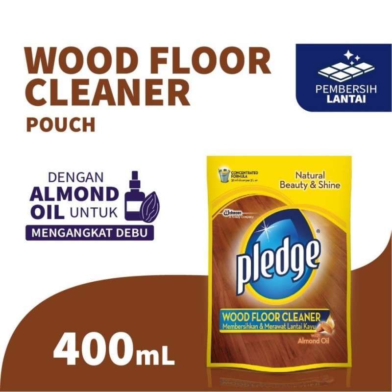 Jual Pledge Wood Floor Cleaner Pembersih Lantai Kayu Pouch 400 ml