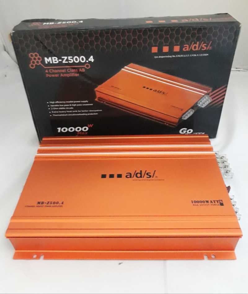 Jual Power amplifier 4 channel ads mbz500.4 power 4 channel ads mbz500.4 di Seller SAP AUDIO