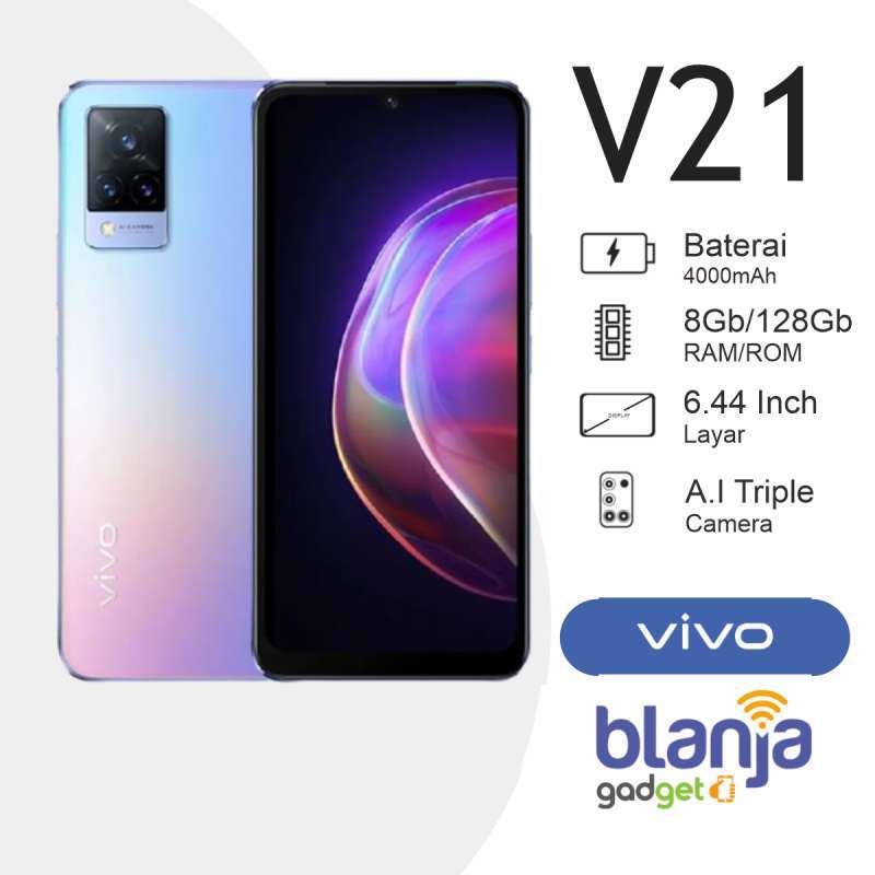 âˆš Vivo V21 8/128 Ram 8gb Internal 128gb Garansi Resmi