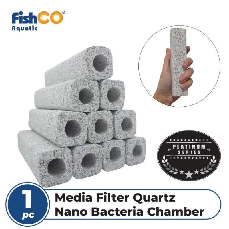 Jual Media Filter Aquarium Rumah Bakteri Square Quartz Nanobacteria