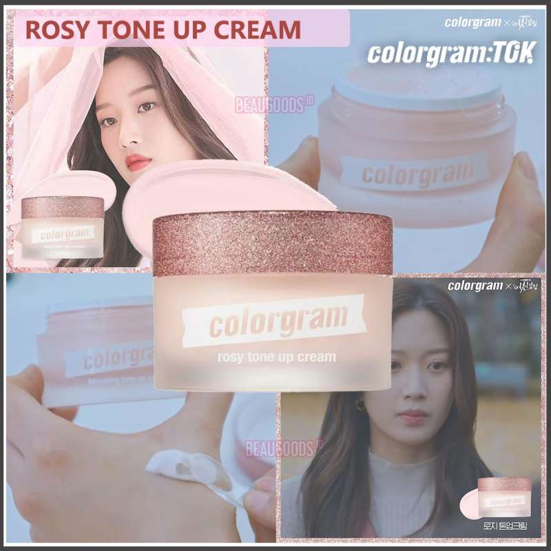 Jual COLORGRAM Rosy Tone Up Cream x True Beauty Jukyung Cream di Seller ...