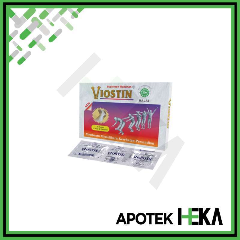 Jual Viostin Kaplet isi 30 - Suplemen Sendi Pereda Nyeri di Seller ...