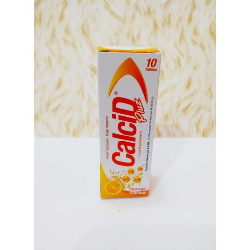 Jual Calcid Plus 10 Tablet - Suplemen Kalsium Dan Tulang Di Seller ...