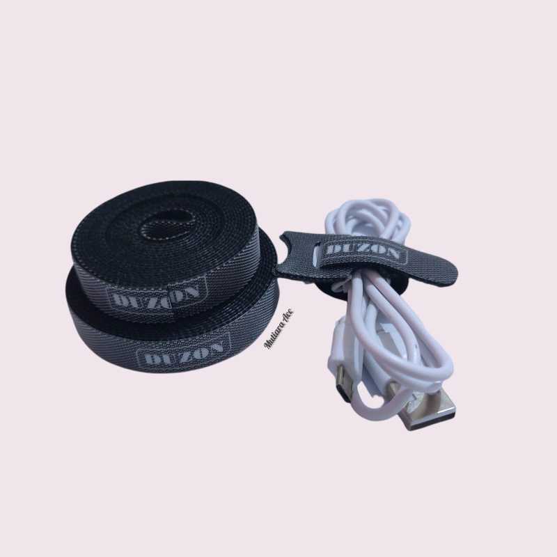 Jual Nylon Velcro Pengikat Kabel Organizer Perekat Kabel Cord Holder