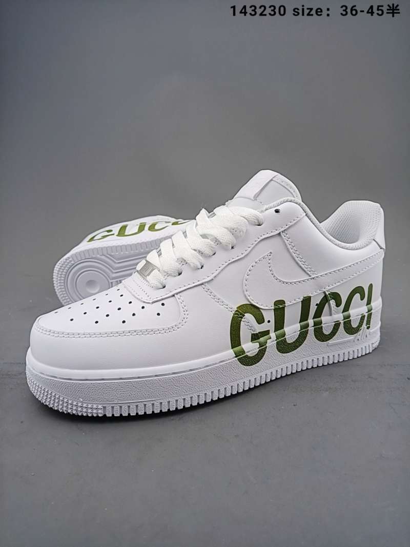 air force x gucci