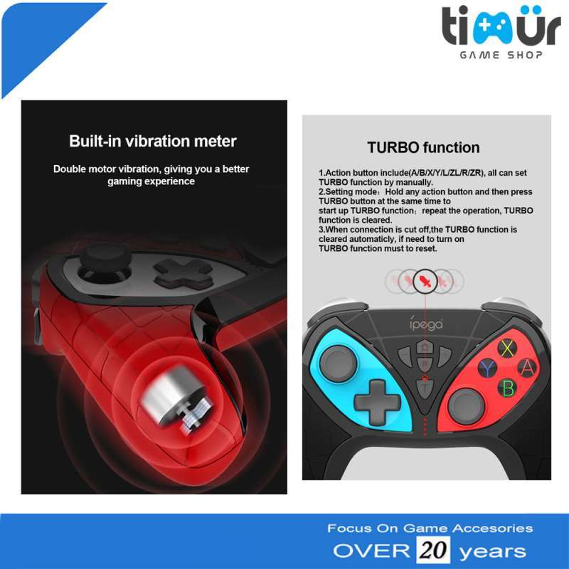 Jual Ipega Sw001 Stik Stick Joystick Wireless Nintendo Android Ios Pc ...