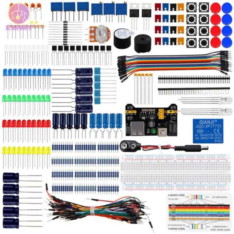 Jual FREE ONGKIR 830 Breadboard For Arduino Component Kit Kit Basic ...