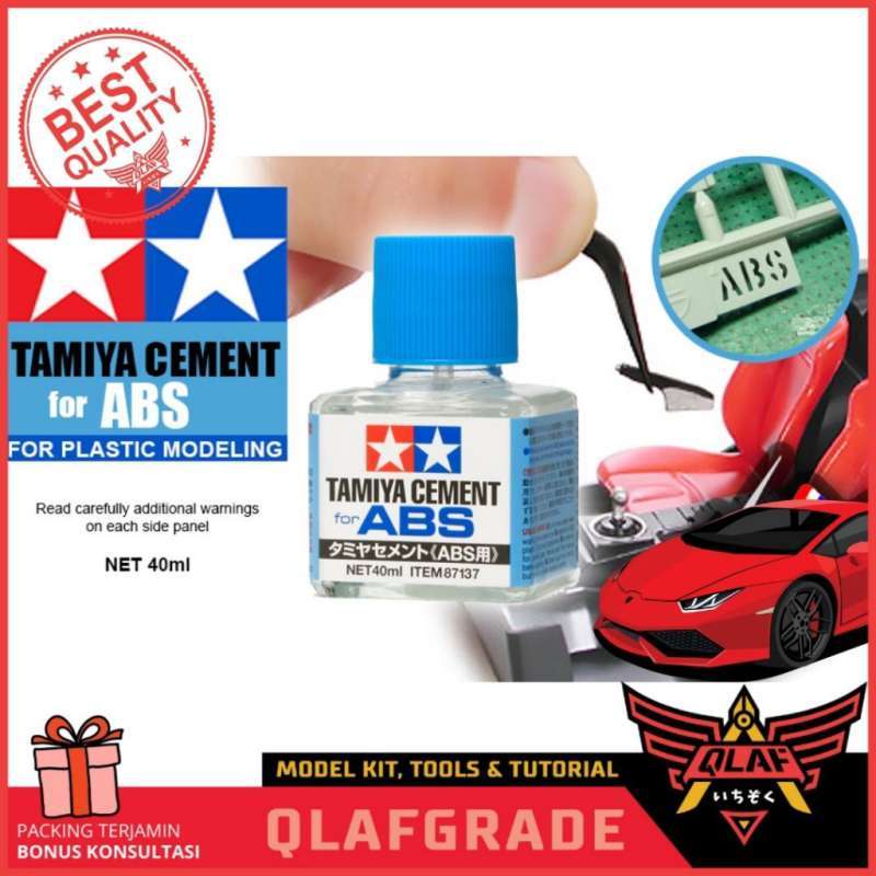Jual Tamiya Cement For Abs Lem Lego Plastik Styrene Model Kit Keyboard