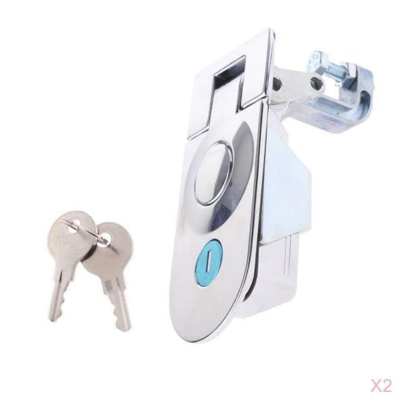 Jual 2x Compression Latch Lock Large Horsebox Locker Door Tack Box Toolbox Sliver di Seller