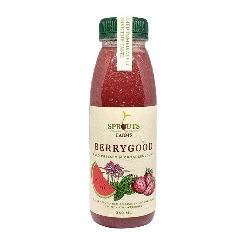 Jual Sprouts Farms Juice BERRYGOOD 350ml (ColdPressed MICROGREENS Jus