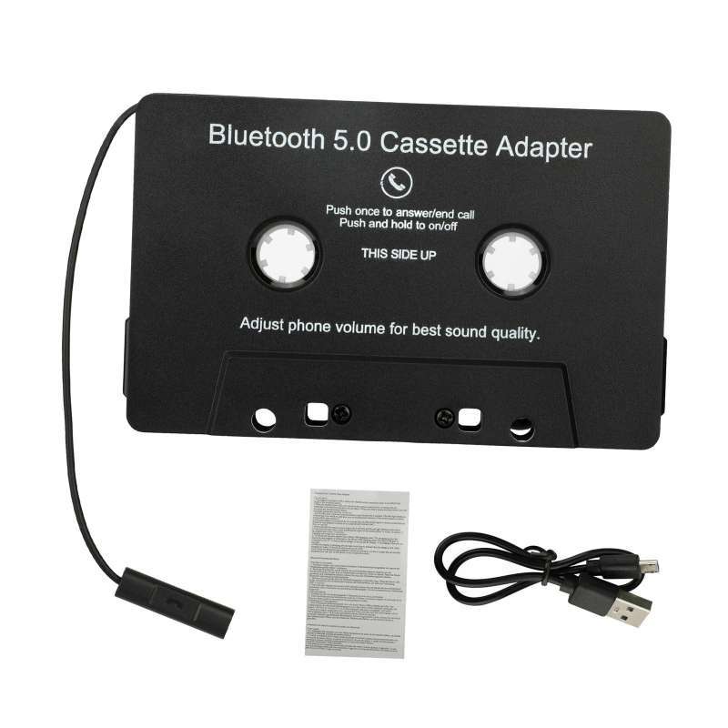 Jual Cassette to Aux Adapter with Builtin Battery Smartphone Cassette