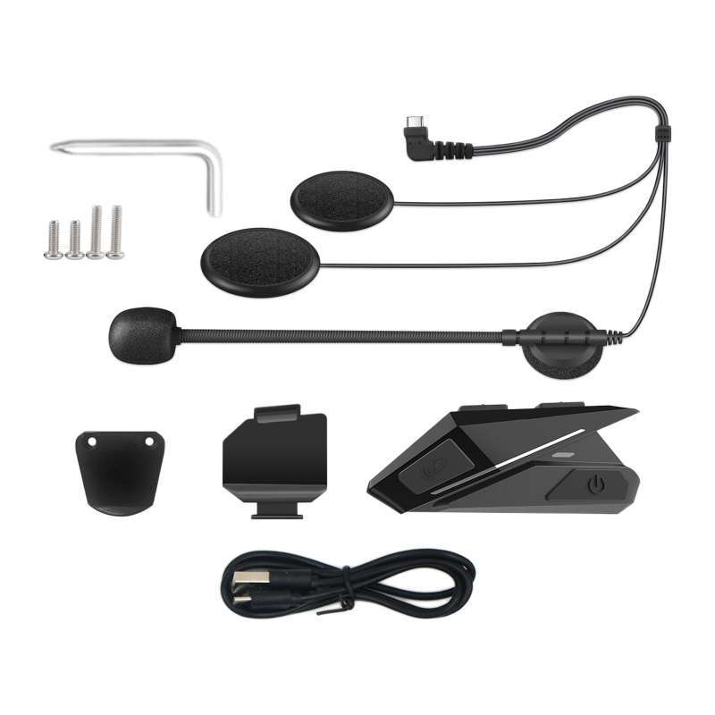 Jual Motorcycle Bluetooth 5.0 Headset Auto Answer for Express Delivery