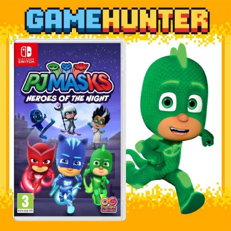 Jual Nintendo Switch Pj Masks / Pj Mask Heroes Of The Night di Seller GameHunter Official Store