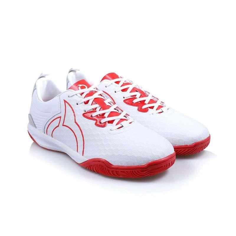 Jual SEPATU FUTSAL ORTUSEIGHT ORTUS JOGOSALA VENOM WHITE RED ORIGINAL