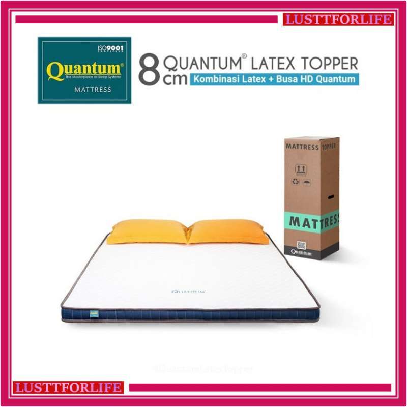 Jual Custom Bed Quantum Latex Topper 8Cm Kasur Springbed Spring Bed9 di Seller Lusttforlife