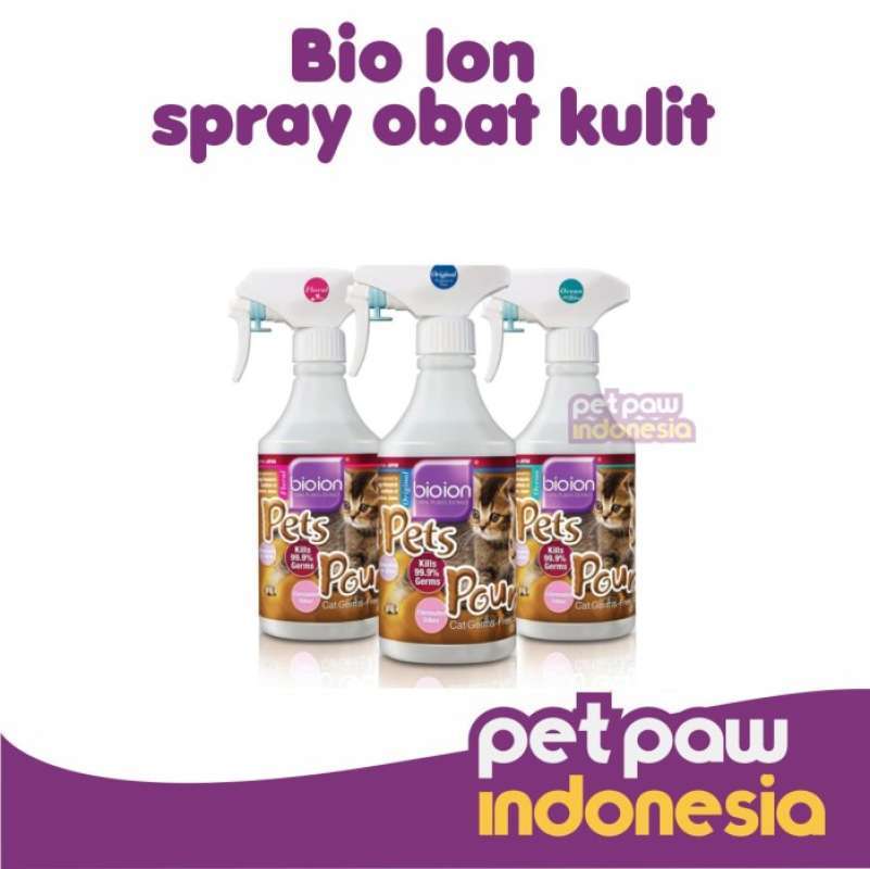 Jual Bio Ion Spray Untuk Jamur Scabies Demadex Anjing Kucing Hewan
