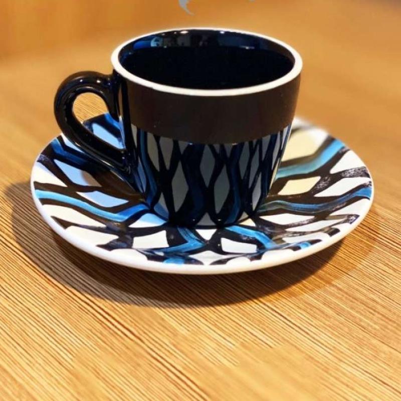 Jual Espresso Piccolo Cup Italian Tebal Colourful Cafe Hotel Restaurant di Seller Alfesa Store