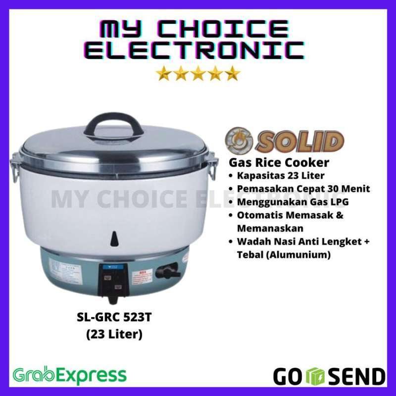 Jual SOLID Rice Cooker Gas SLGRC 523T (23 Liter) di Seller Mychoice