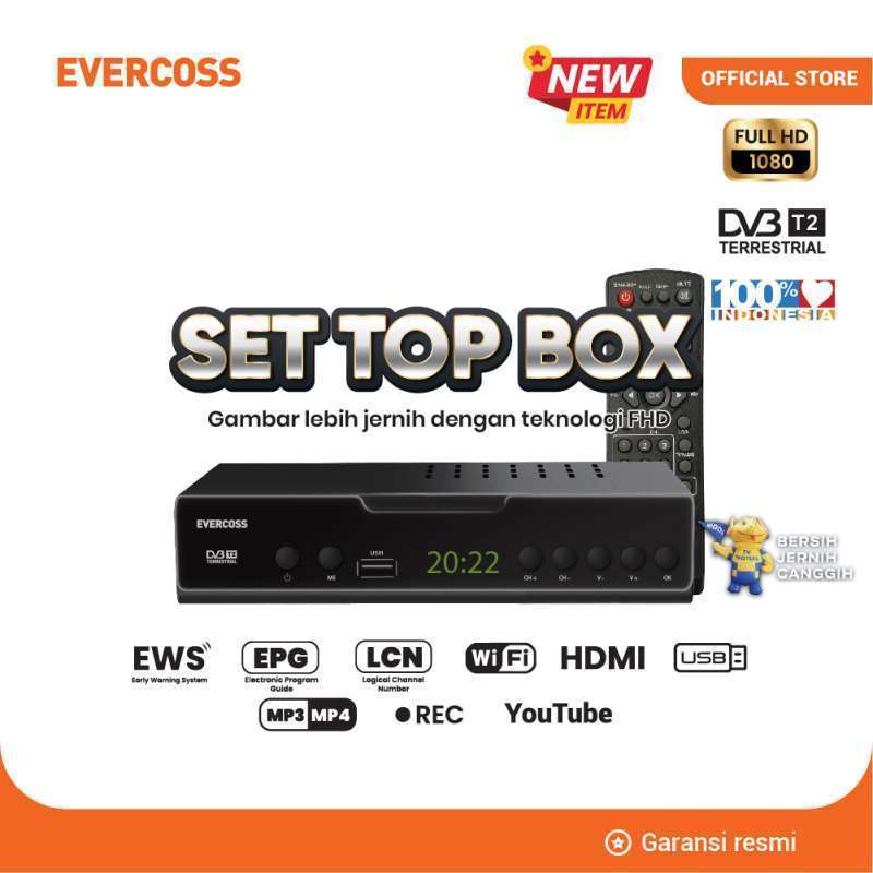 Jual Evercoss Set Top Box / Stb Max Di Seller Pasar Ponsel Official