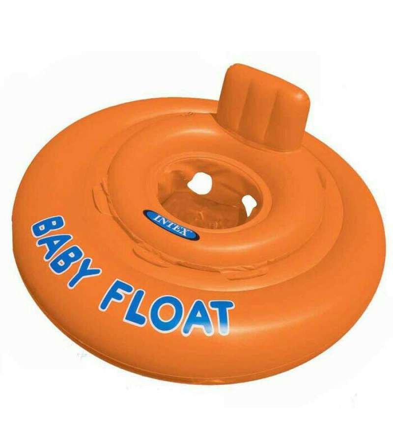 Promo Intex My Baby Float 76Cm Merah. Ban Pelampung Renang Batita Duduk