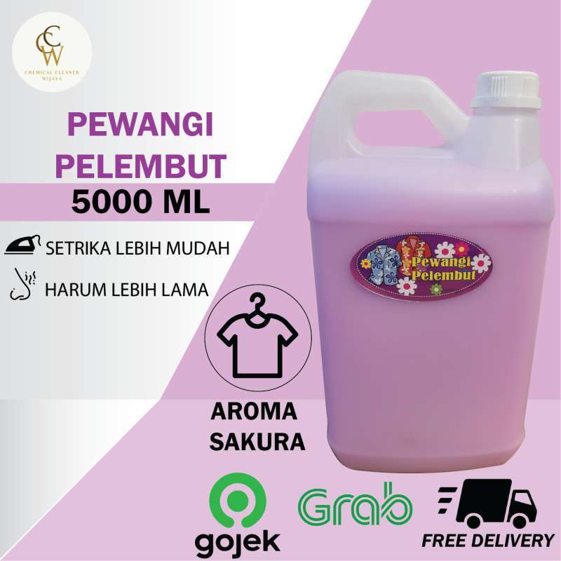 Jual Softener Pewangi Pelembut Pakaian Laundry 5 Liter di Seller