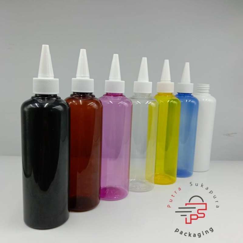 Jual Botol Kerucut 250ml di Seller PUTRA SUKAPURA PACKAGING - Kab
