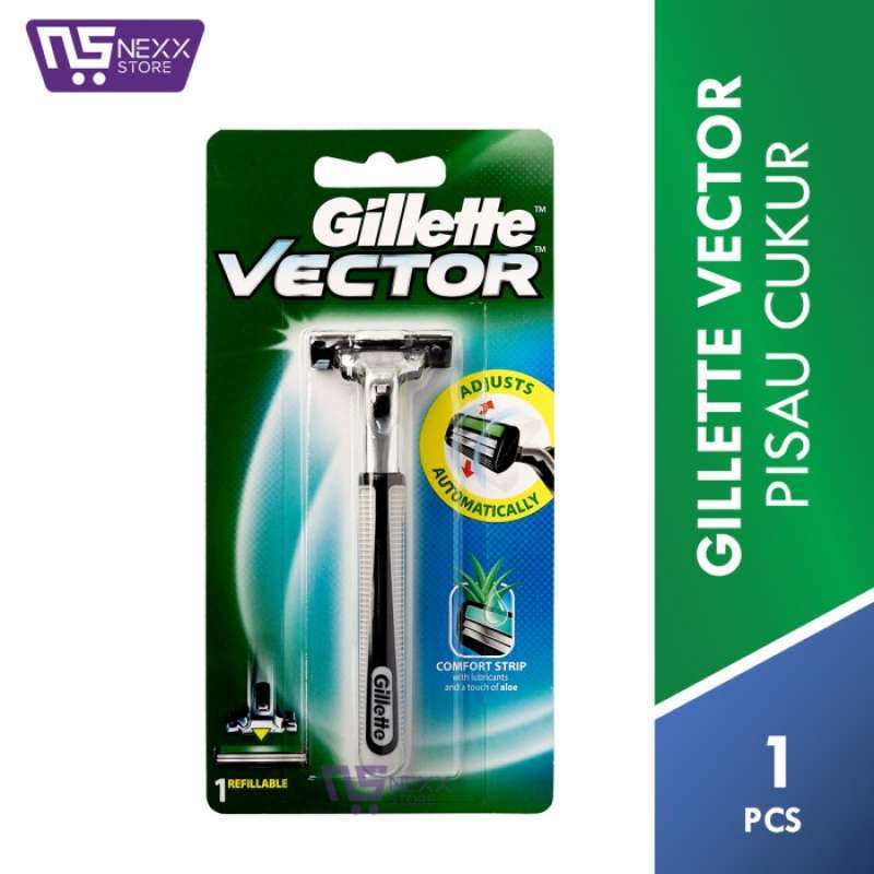 Jual GILLETTE - Vector Plus Razor ( 1 pcs ) di Seller Serenaa Shop ...