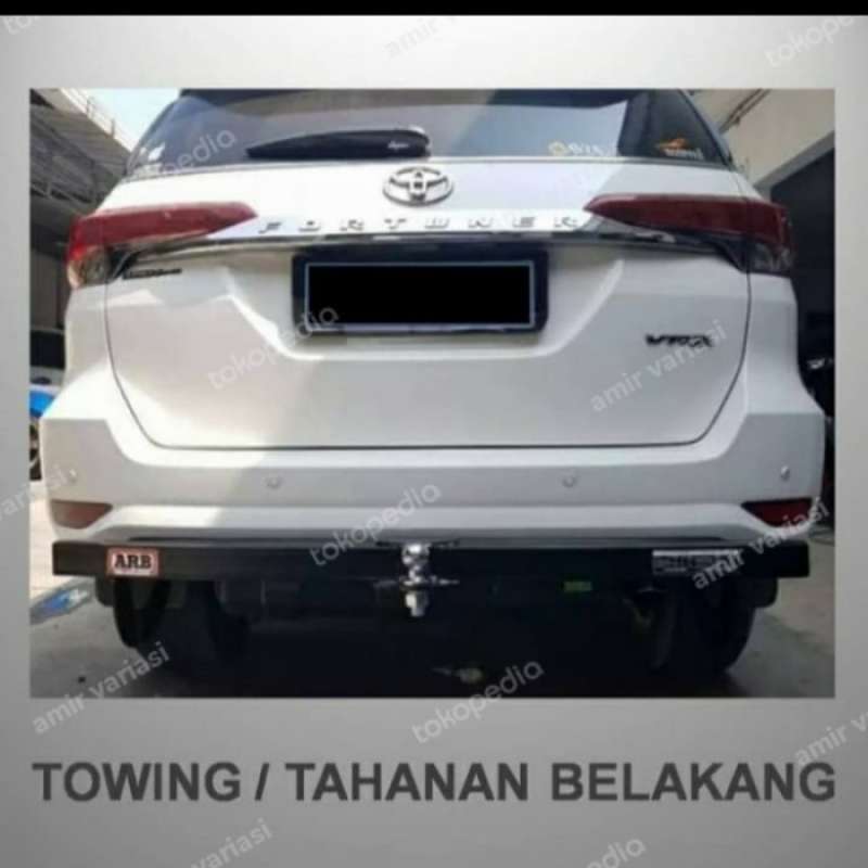 Jual Towing Bar ARB All New Fortuner VRZ Besi Pengaman Bumper Belakang 
