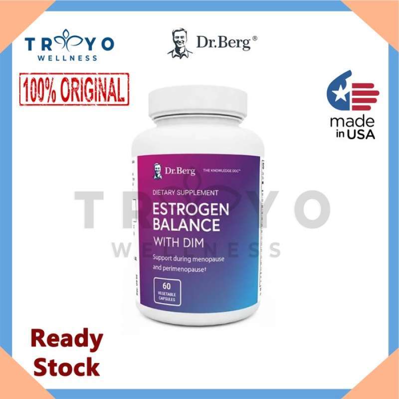 Jual DR BERG Estrogen Balance with DIM Diindolylmethane dim 100 mg, 60