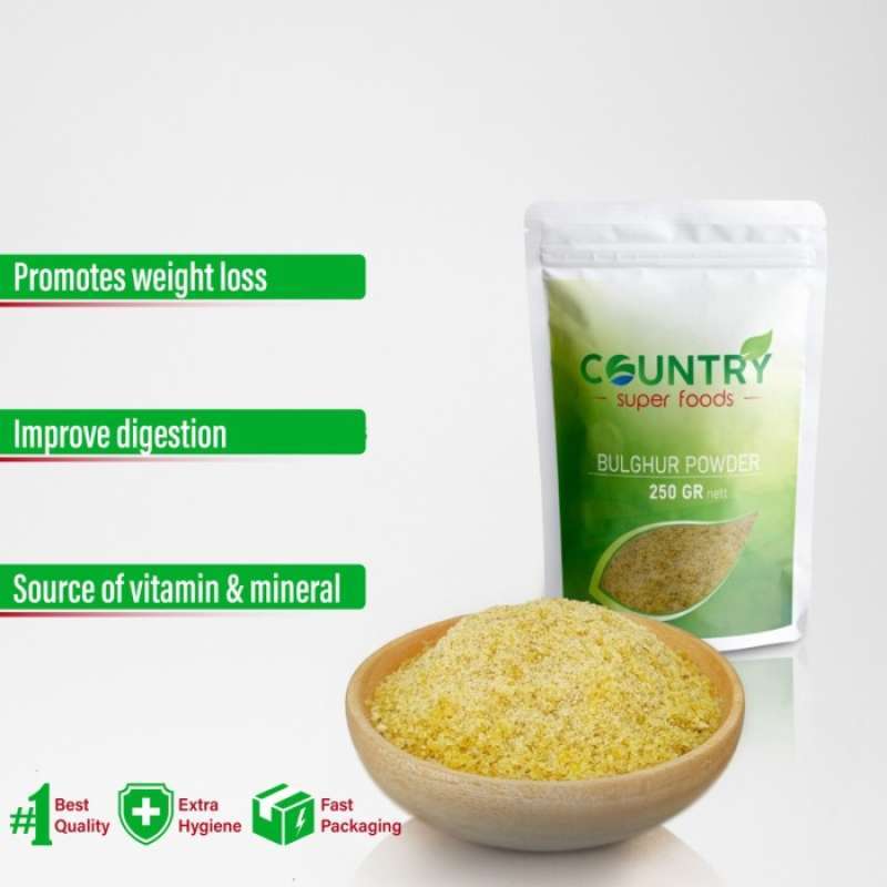 Bulut Powder Promo OEM Bulghur Powder | Bulgur Bubuk | Gandum Bubuk [ 250 gr ...