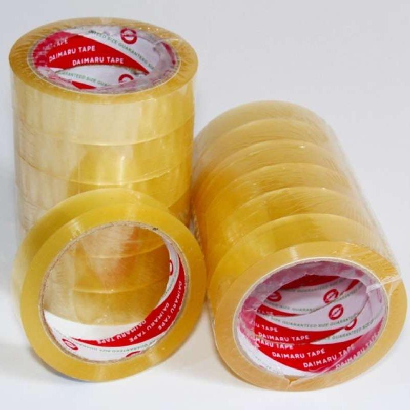 Jual Selotip Solasi Lakban Bening Daimaru 1 inch/24 mm - DAIMARU 72