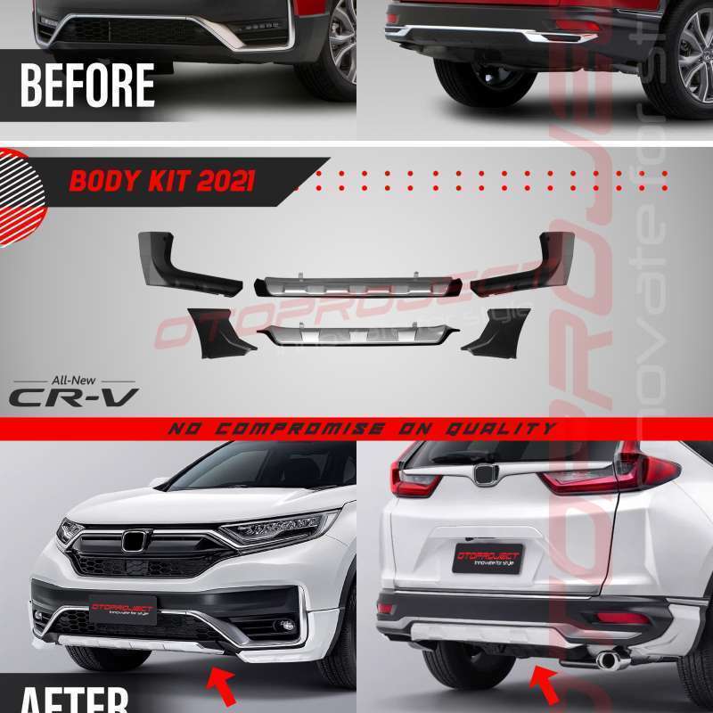 Jual BODYKIT NEW CRV TURBO 2021 MODULO DESIGN 6PC di Seller PAHAMI