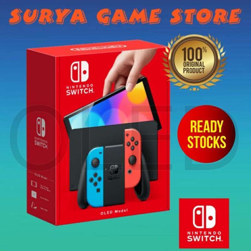 Jual NINTENDO SWITCH OLED CONSOLE di Seller SURYA GAME STORE