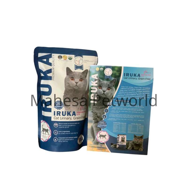 Jual IRUKA Cat Food Urinary Grain Free 300 gr di Seller Mahesa