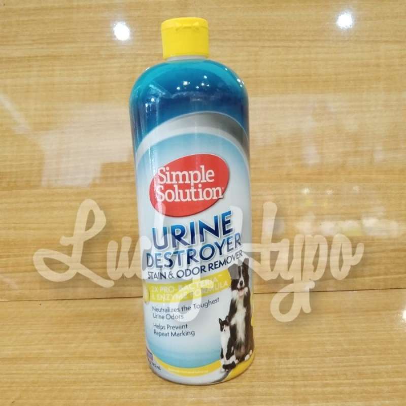 Jual Simple Solution Urine Destroyer Stain & Odor Remover Dogs & Cats