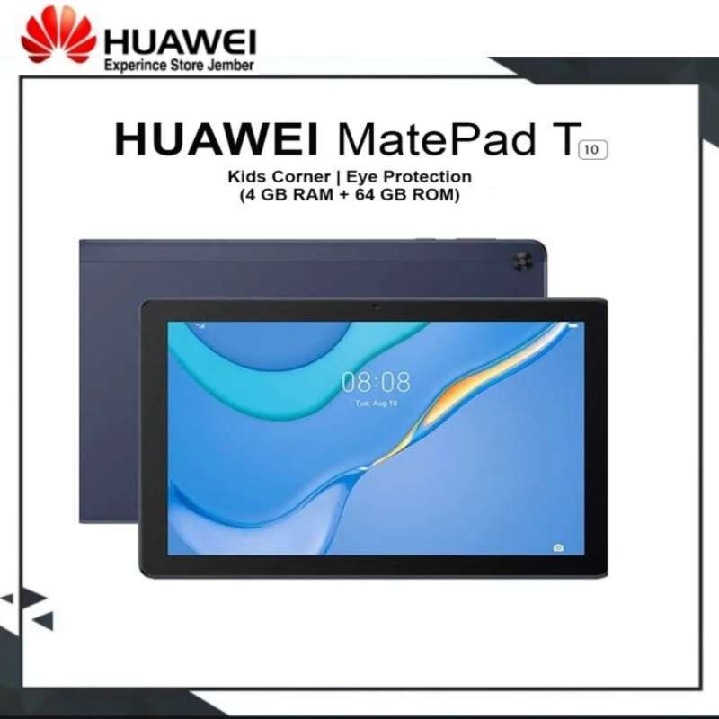 Jual HUAWEI MatePad T10 Tablet [4+64GB] Tampilan HD 9,7 inci Kirin
