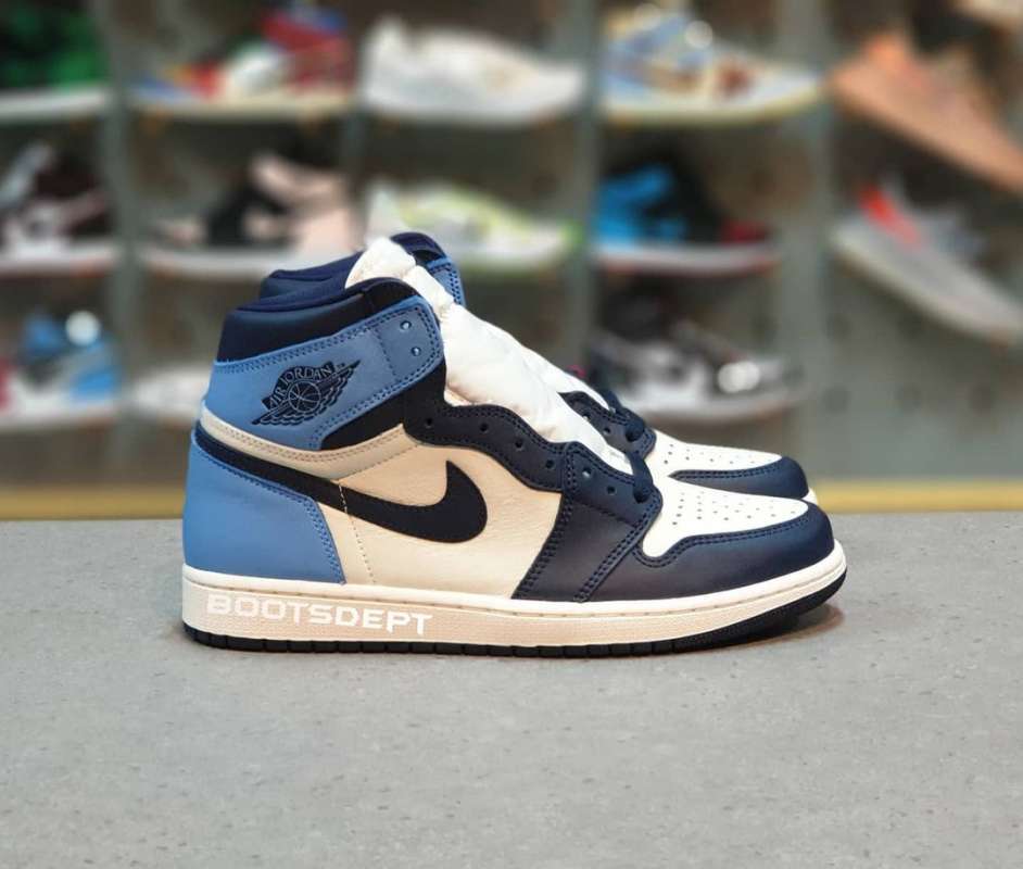 nike air jordan 1 obsidian unc