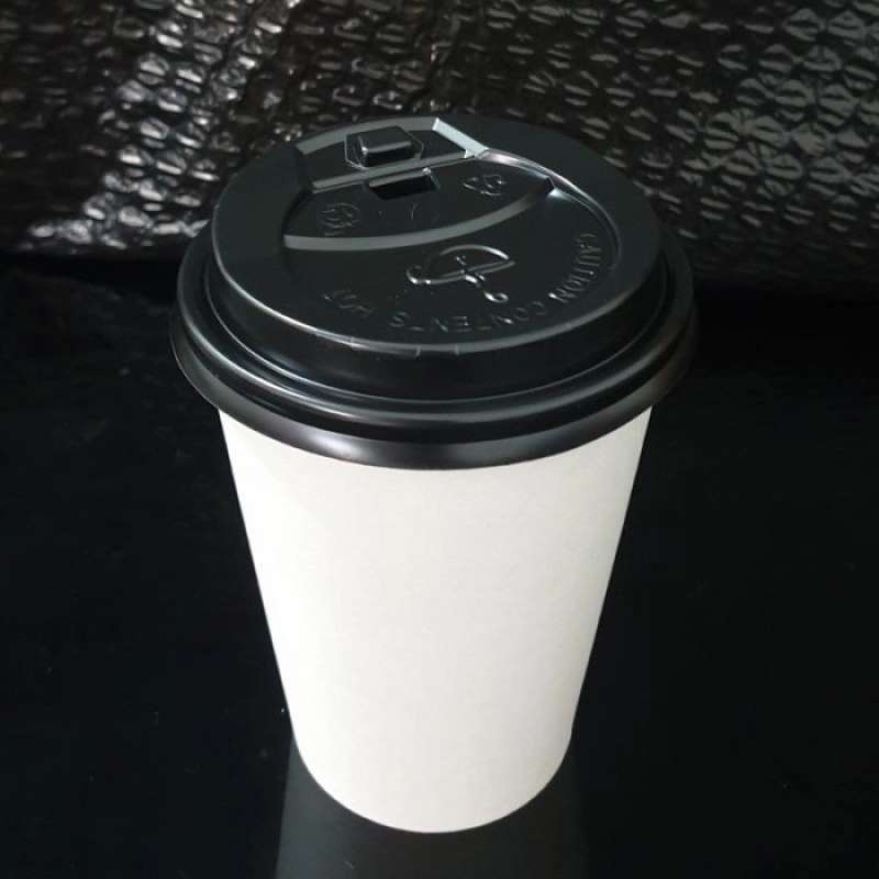 Jual Paper Cup 9Oz + Tutup / Gelas Kertas Kopi Tahan Panas Isi 50 Pcs ...