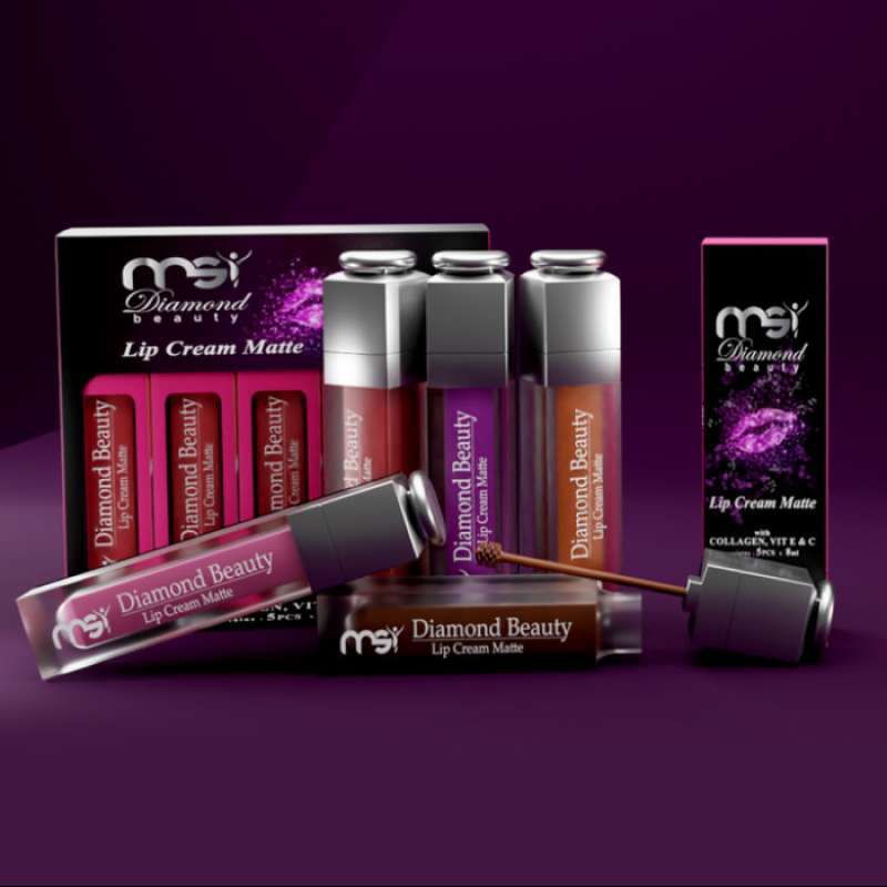Promo Msi Lipstik Diamond Beauty Isi 5 di Seller Kagura Store - Kota