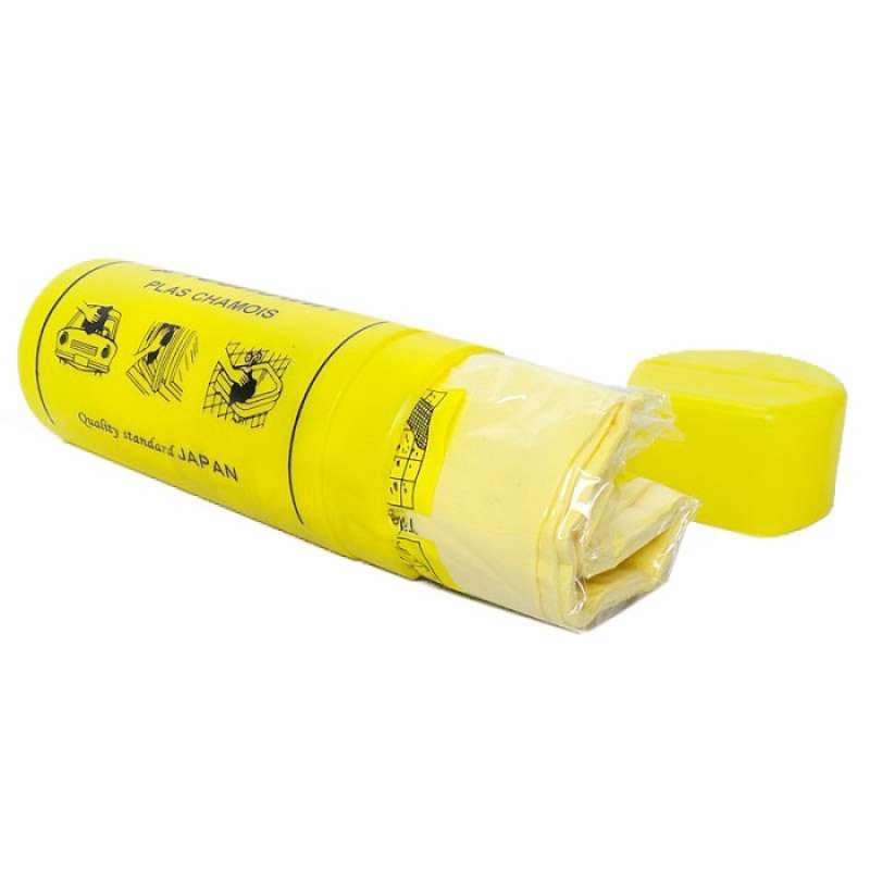 Jual Yoshikawa Chamois Kain Lap Kanebo + Container / Lap Mobil , Motor ...