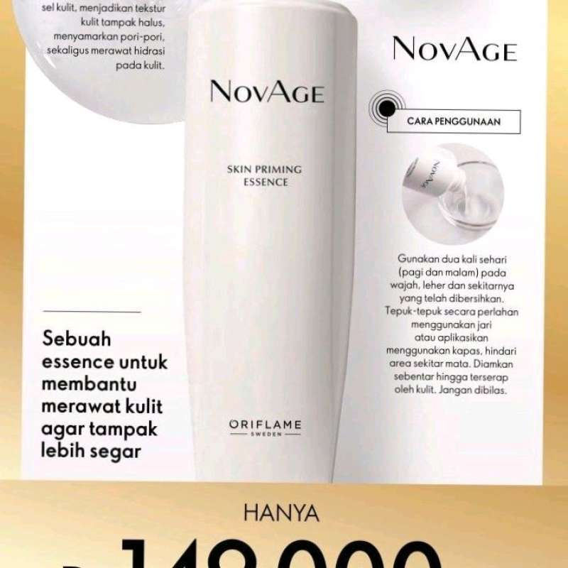 Jual Novage skin priming Essence di Seller AyraShop58 - Mekarmulya, Kab ...