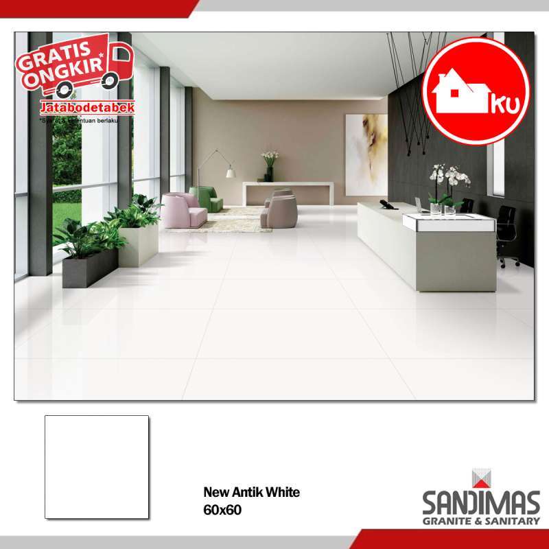 Jual Sandimas Lantai Granite Antik White (double Loading) 60x60 Di