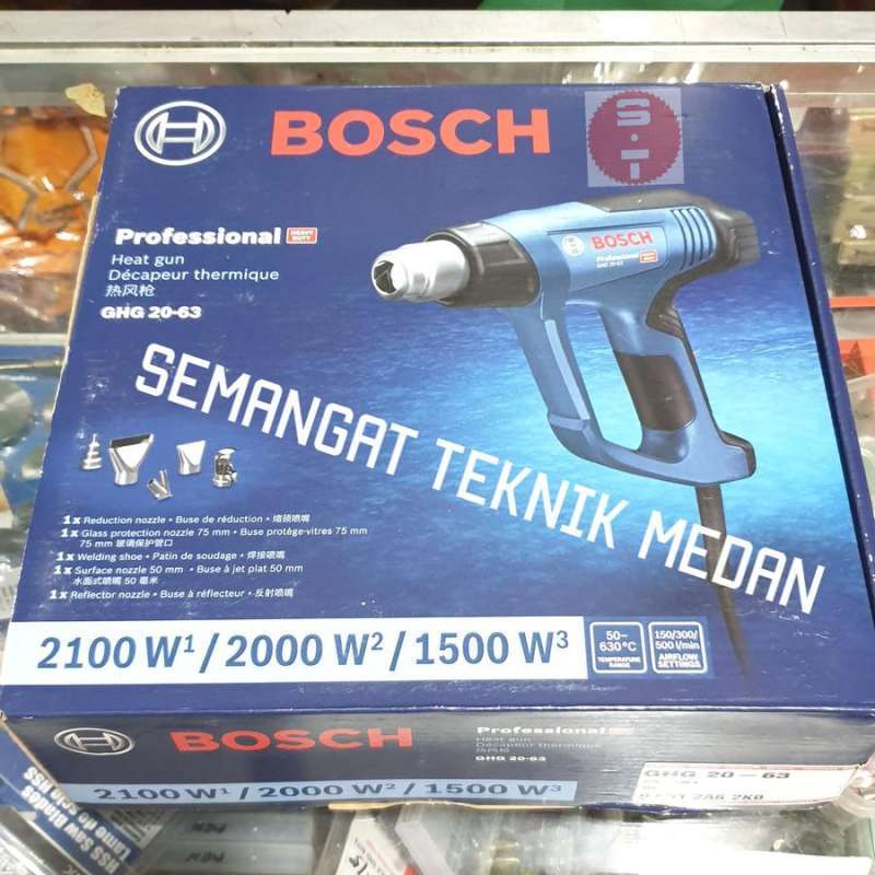 Promo GHG2063 HEAT GUN HOT AIR GUN PEMANAS DIGITAL BOSCH GHG 2063
