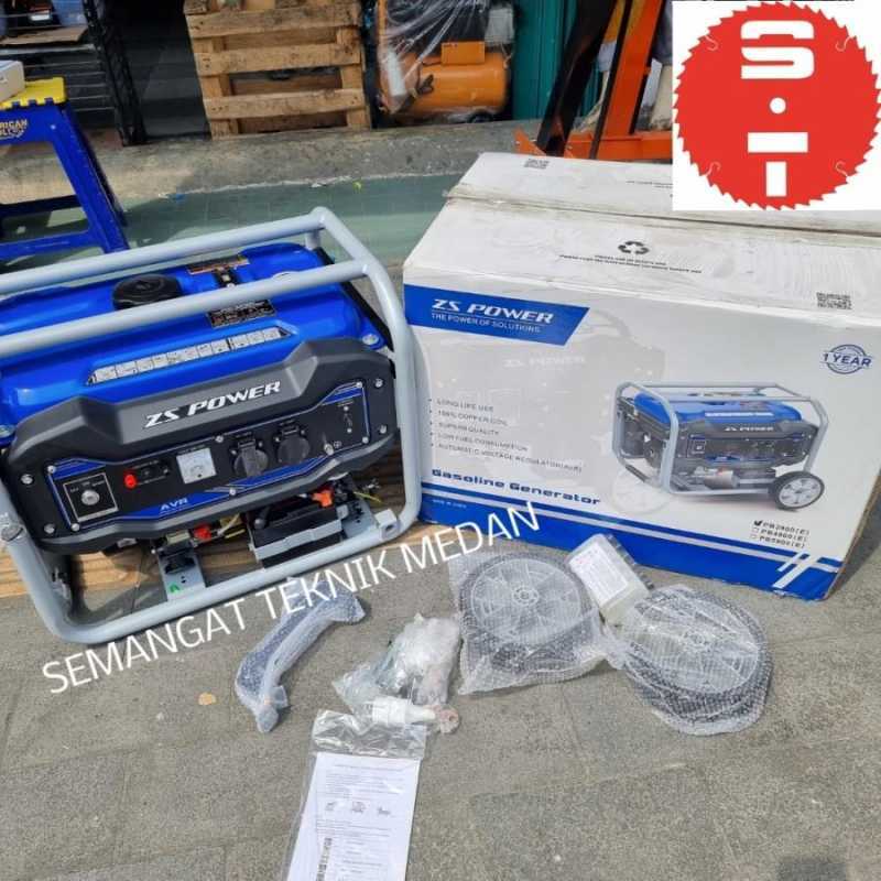 Jual PB3900E GENSET GENERATOR LISTRIK BENSIN TEMBAGA 2000 WATT ZSPOWER