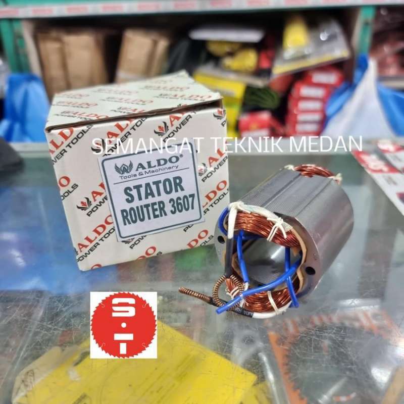 Promo Stator Spul 3607 Mesin Hand Trimmer Mini Profil Router 1/4 Aldo ...