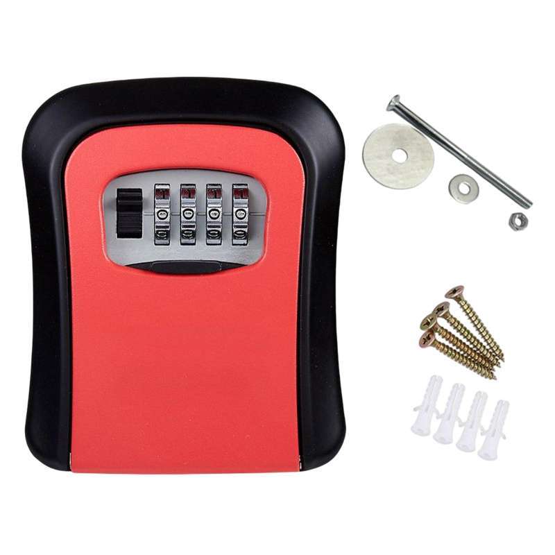 Jual Outdoor Key Storage Lock Box Organizer Wall Mount For Company