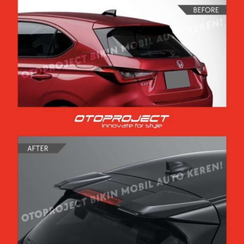 Jual Wings Spoiler Honda All New City Hatchback 2021 Up di Seller Gasta